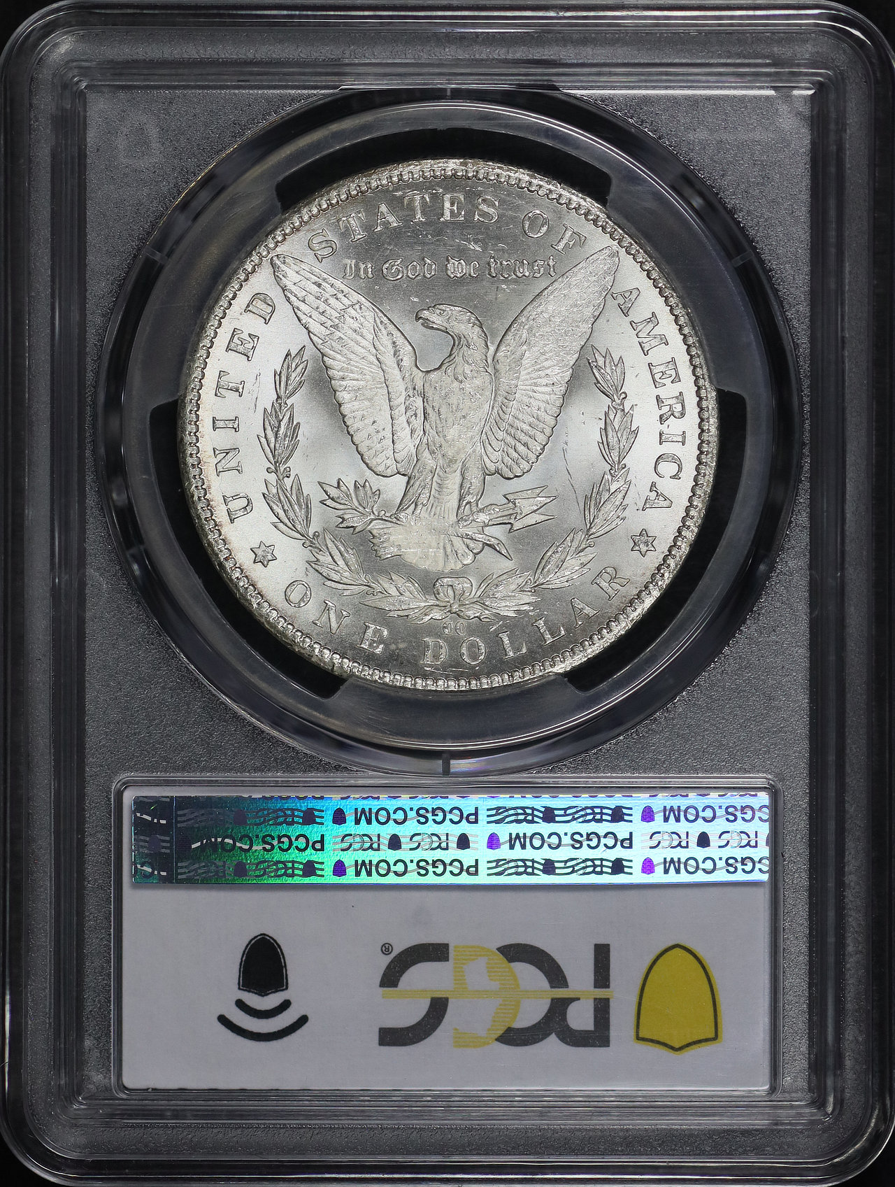 Reverse of this 1885-CC Morgan Dollar PCGS MS-66