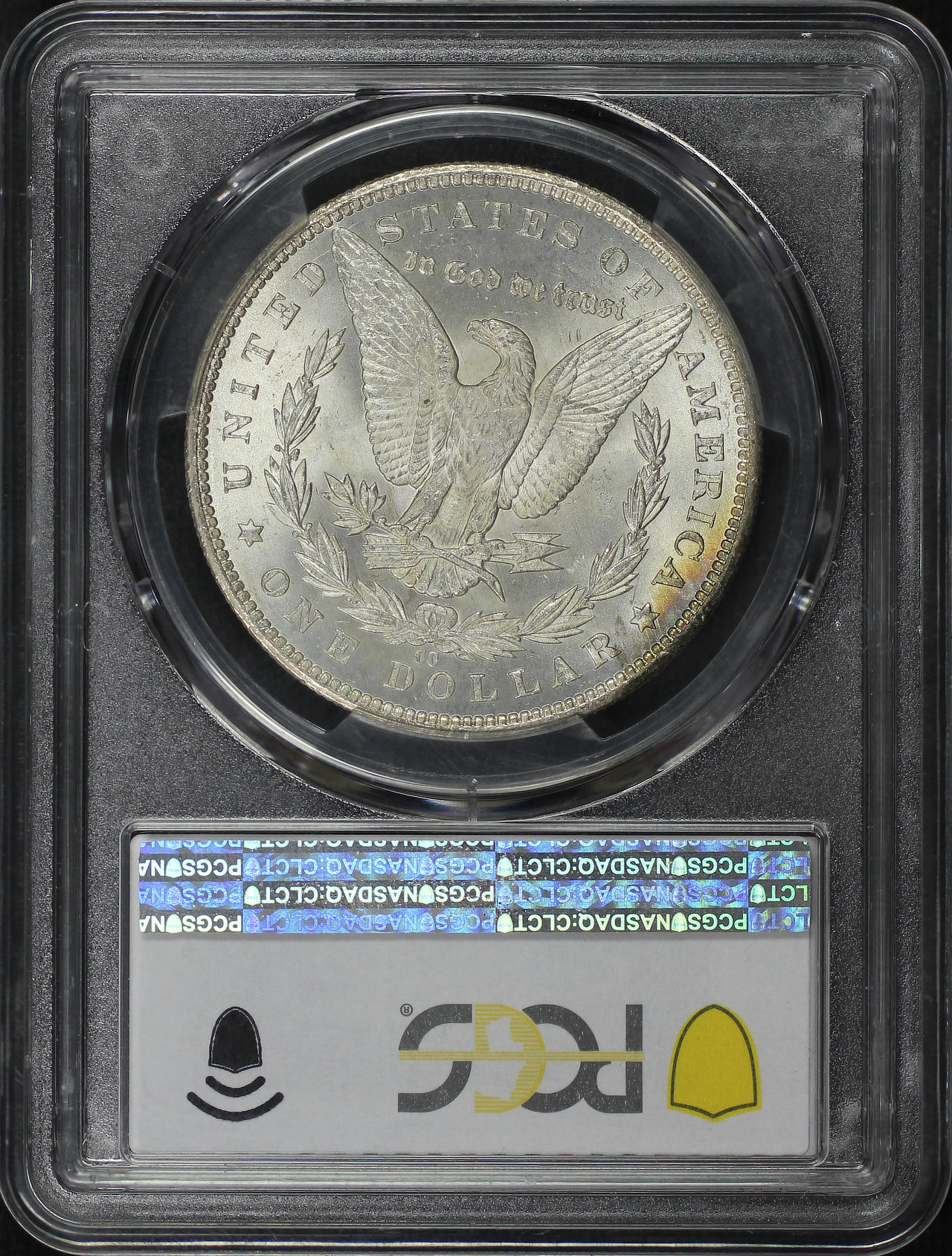 Reverse of this 1885-CC Morgan Dollar PCGS MS-66