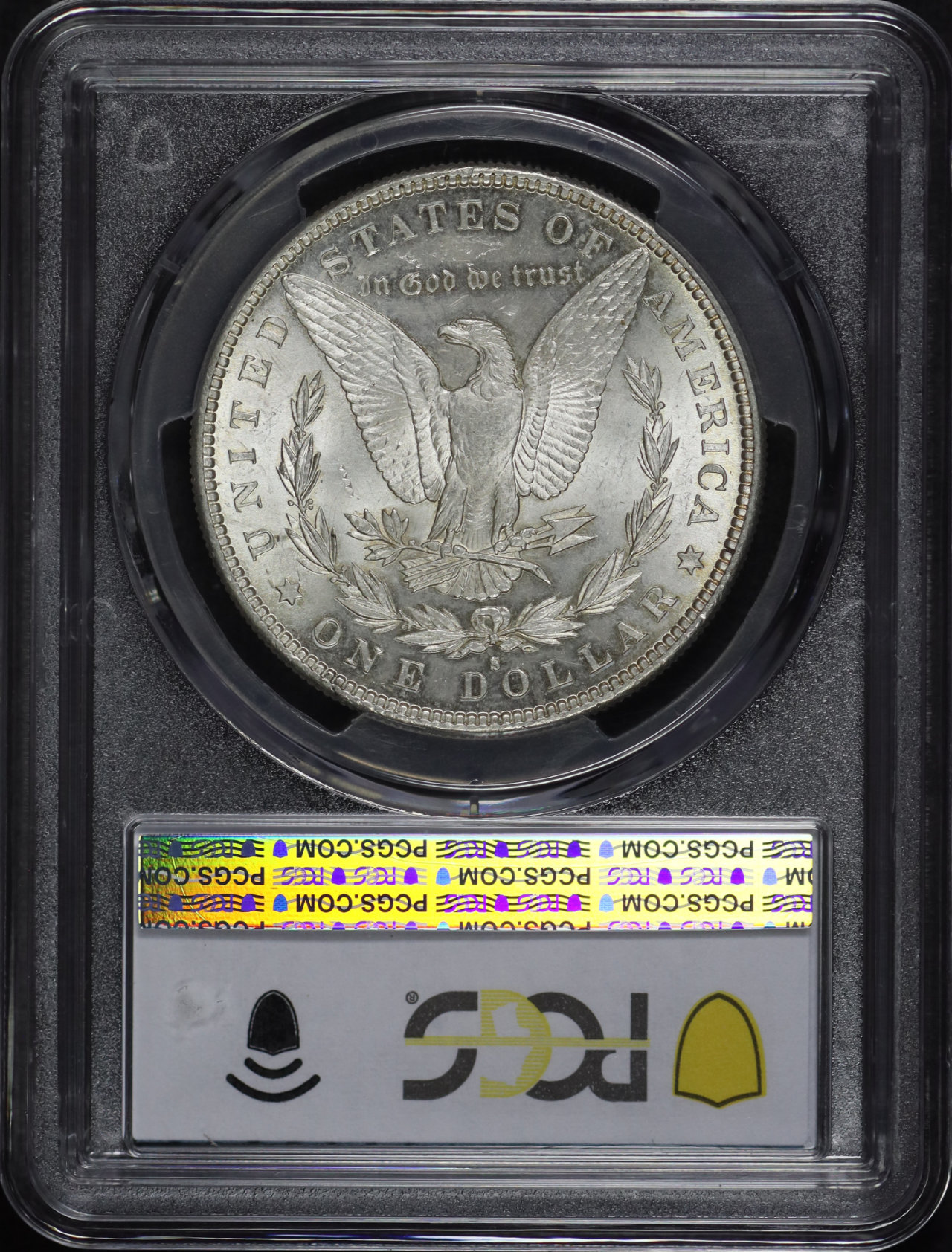 Reverse of this 1885-S Morgan Dollar PCGS MS-63