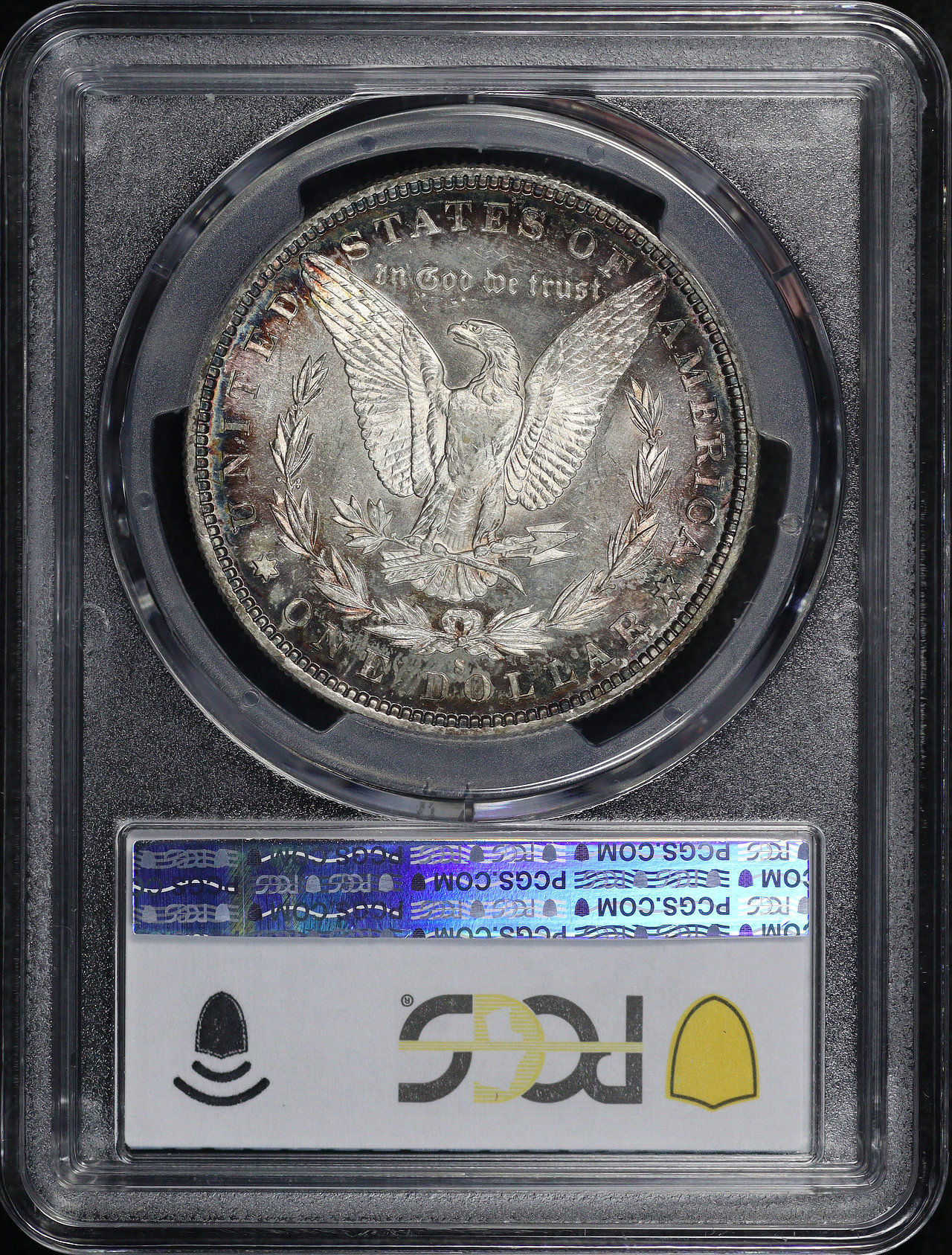 Reverse of this 1885-S Morgan Dollar PCGS MS-63
