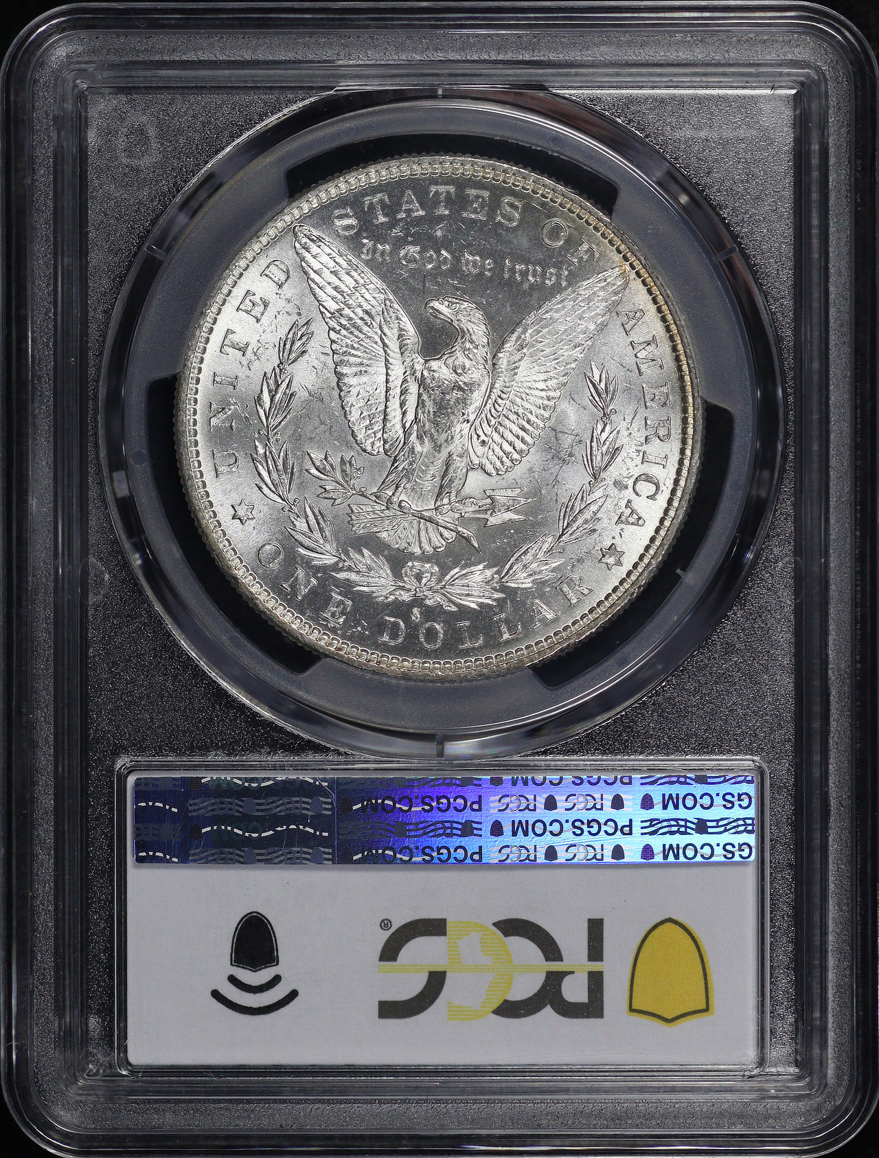 Reverse of this 1885-S Morgan Dollar PCGS MS-63
