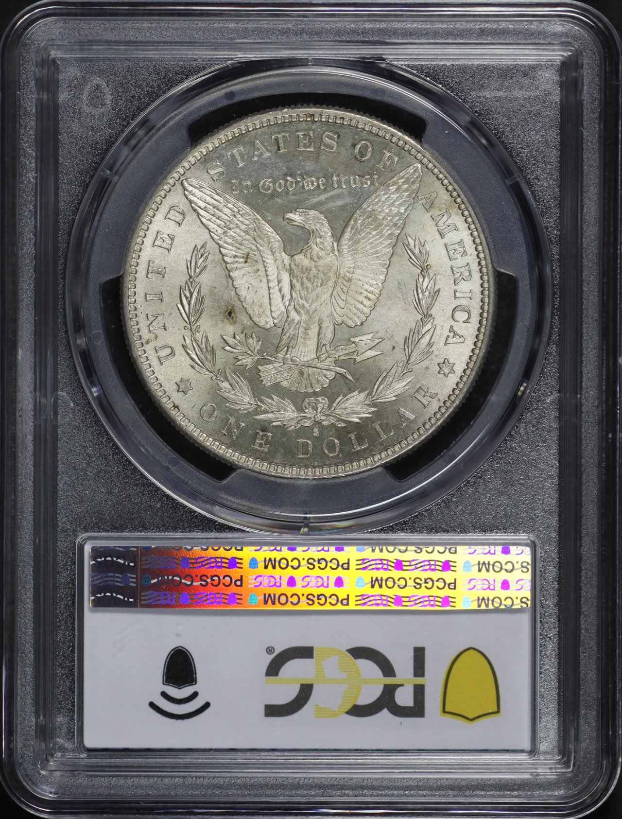 Reverse of this 1885-S Morgan Dollar PCGS MS-64