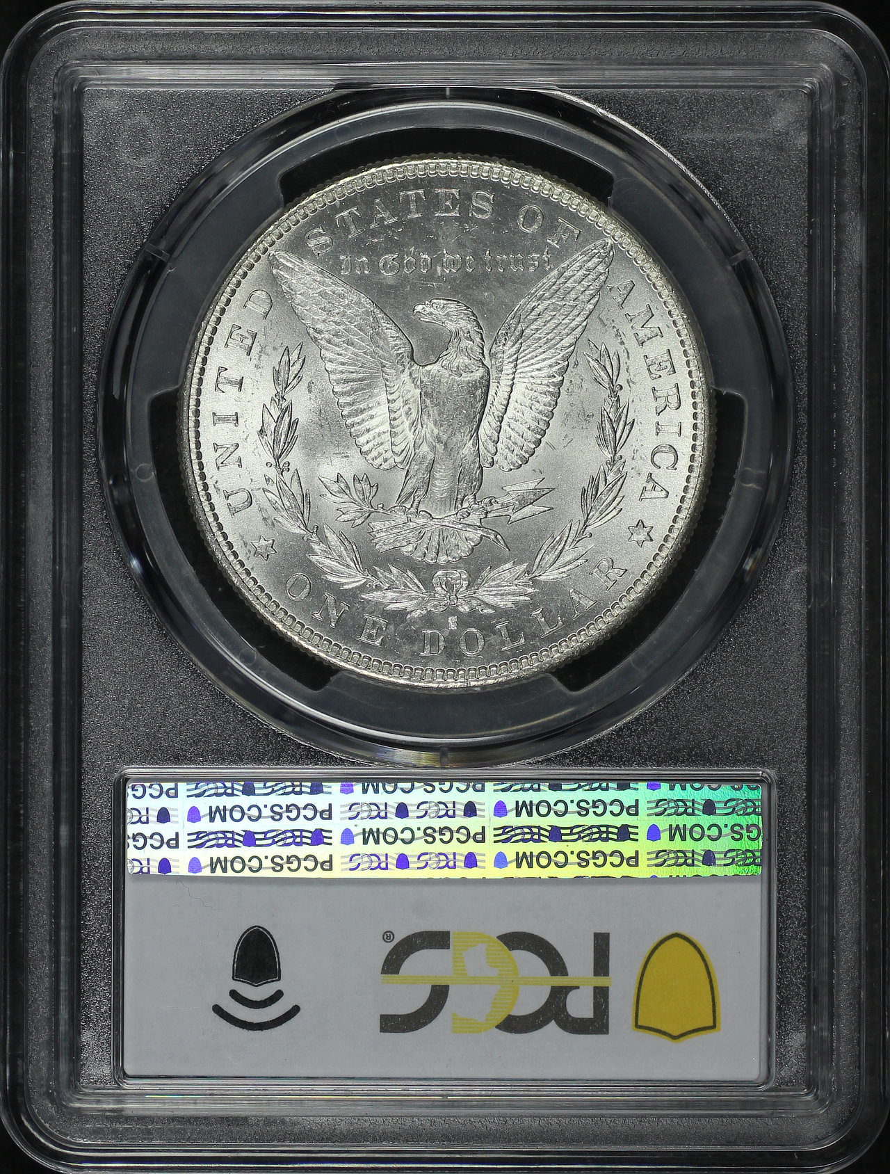 Reverse of this 1885-S Morgan Dollar PCGS MS-64