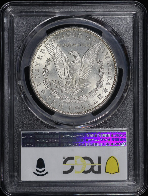 Reverse of this 1886 Morgan Dollar PCGS MS-62