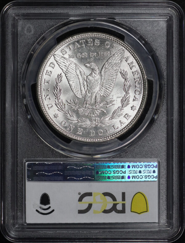 Reverse of this 1886 Morgan Dollar PCGS MS-66 Smoky Obverse Toning