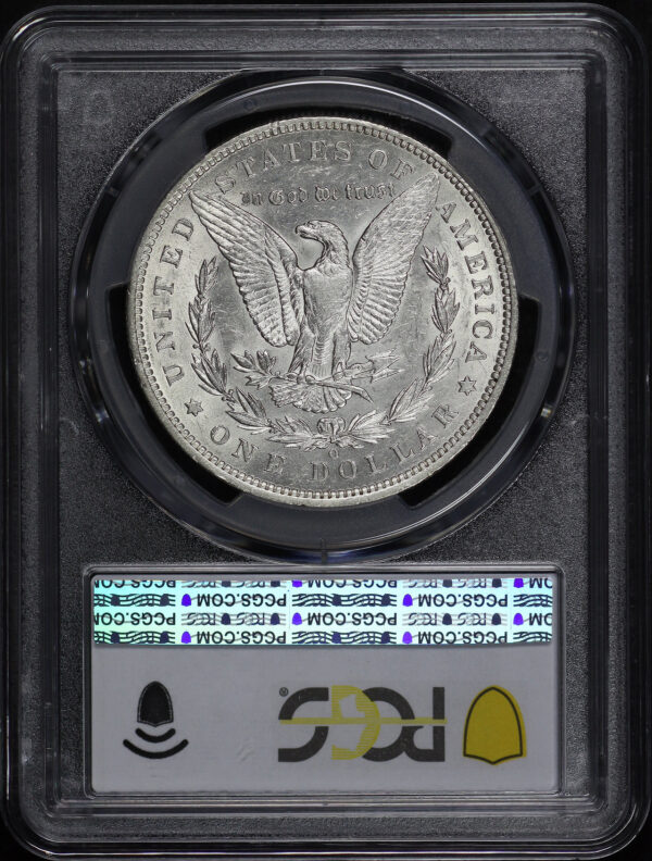 Reverse of this 1886-O Morgan Dollar PCGS AU-58