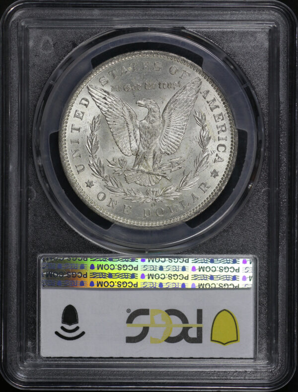 Reverse of this 1886-O Morgan Dollar PCGS MS-61 CAC