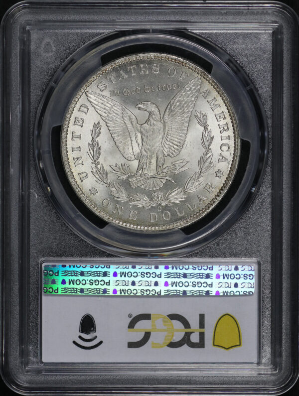 Reverse of this 1886-O Morgan Dollar PCGS MS-63