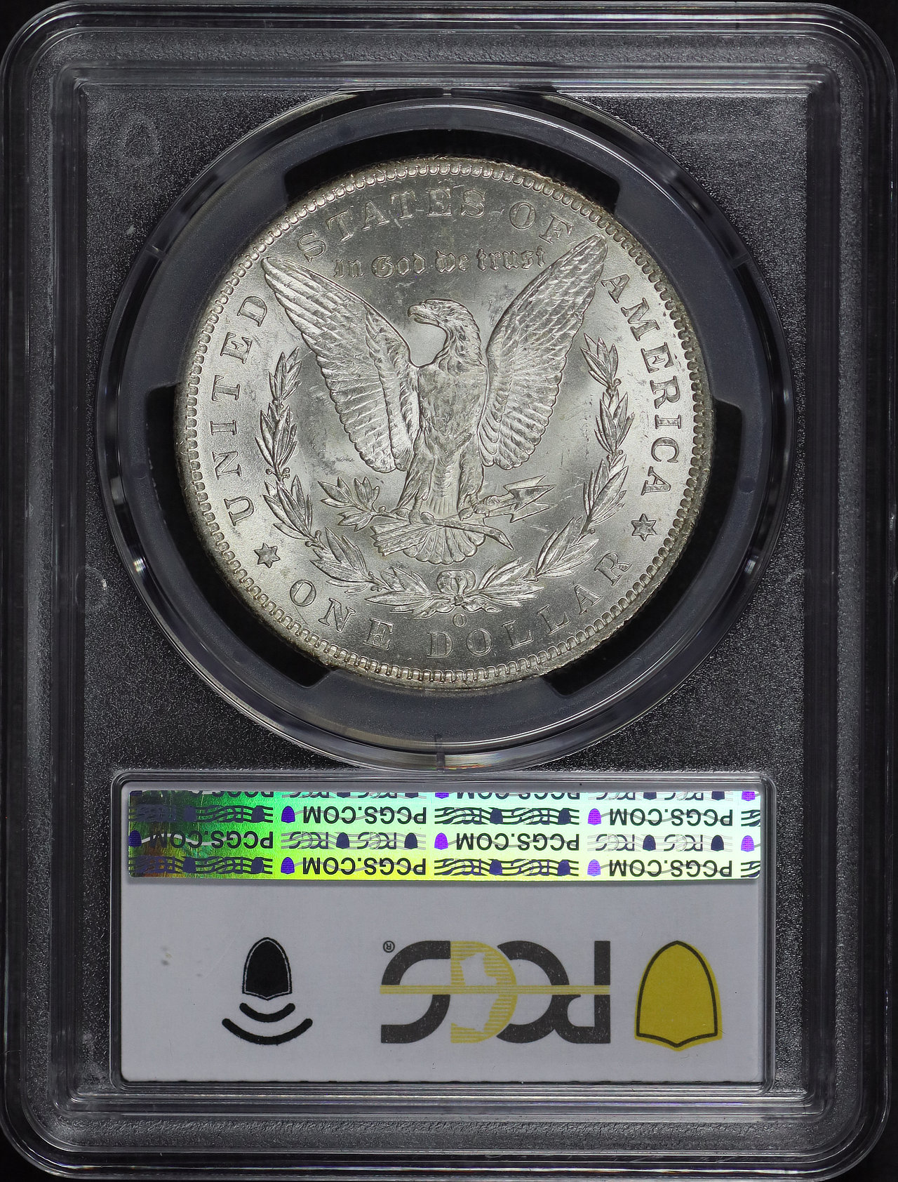 Reverse of this 1886-O Morgan Dollar PCGS MS-63