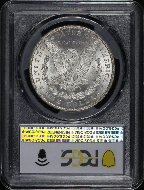 Reverse of this 1886-O Morgan Dollar PCGS MS-63