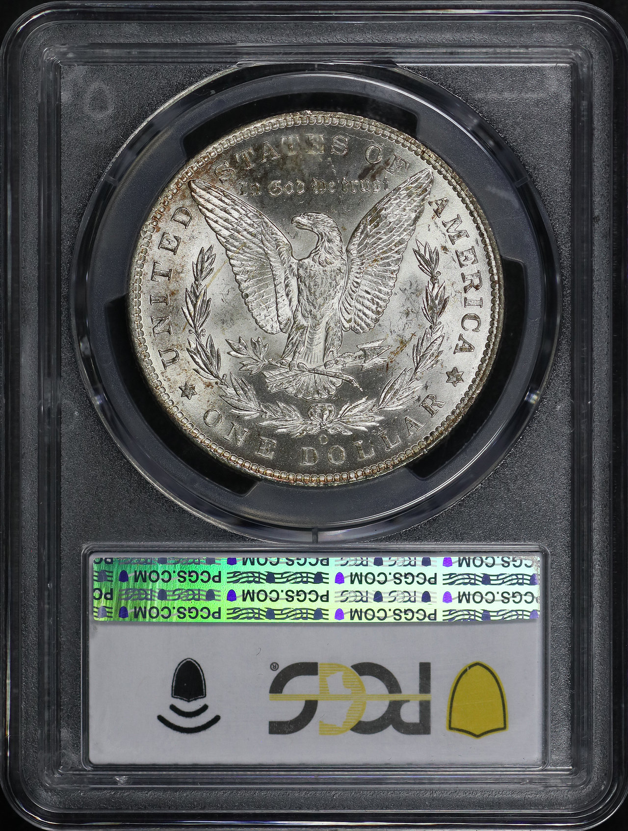Reverse of this 1886-O Morgan Dollar PCGS MS-63