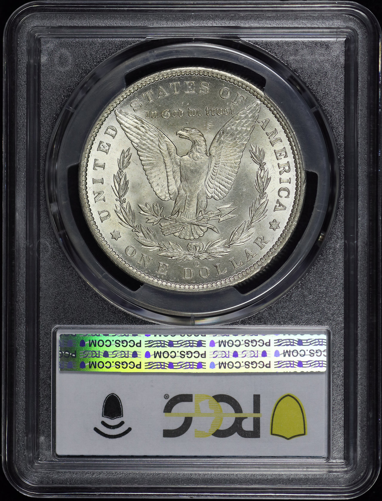 Reverse of this 1886-O Morgan Dollar PCGS MS-63