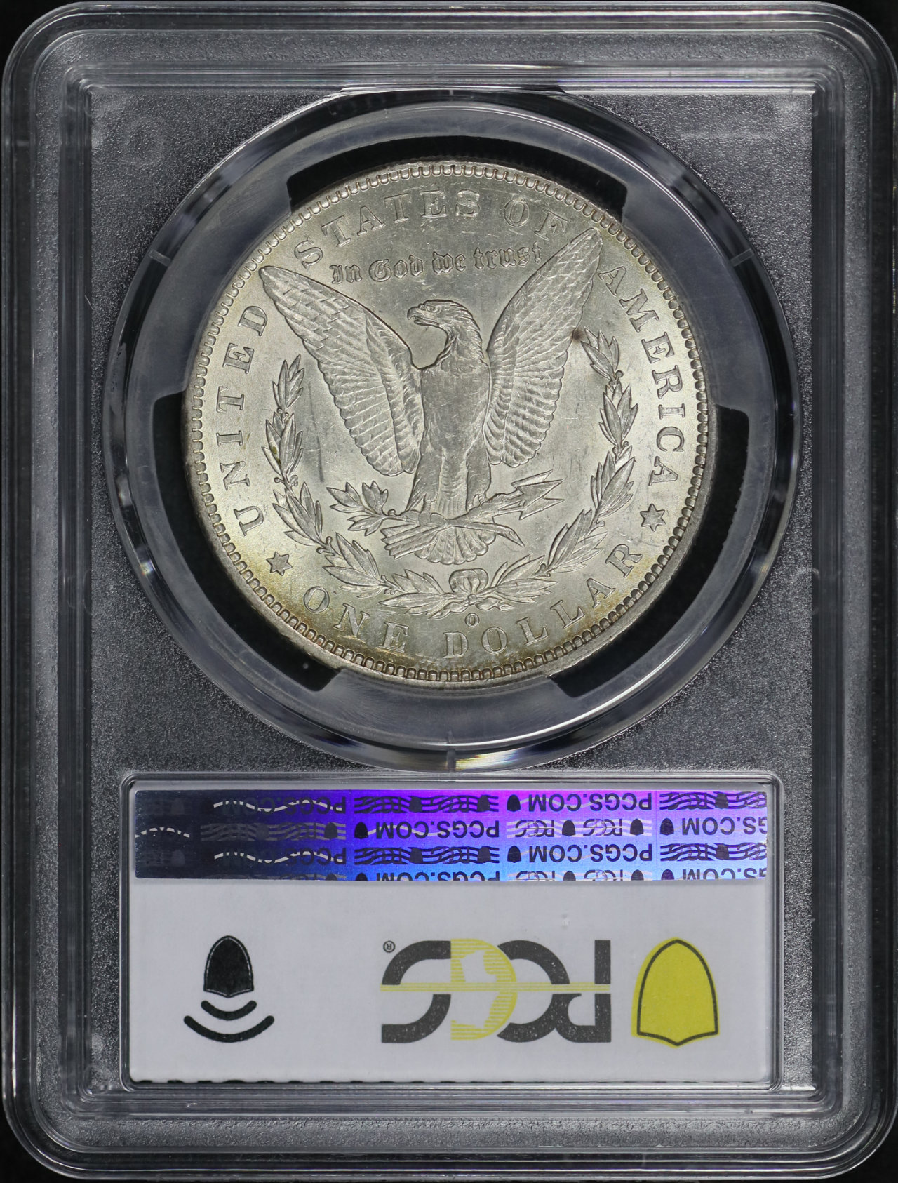 Reverse of this 1886-O Morgan Dollar PCGS MS-61