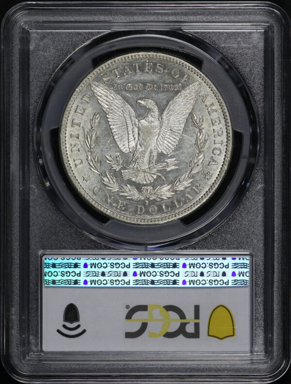 Reverse of this 1886-S Morgan Dollar PCGS AU-53