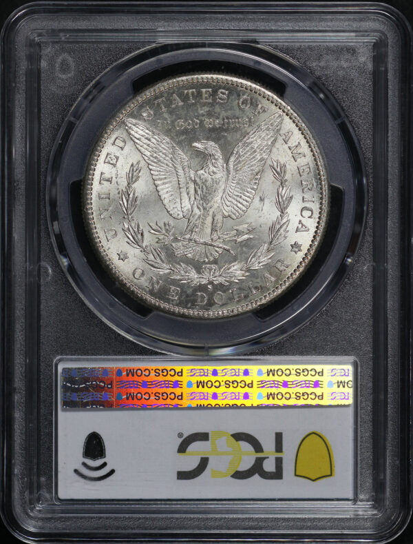 Reverse of this 1886-S Morgan Dollar PCGS MS-62
