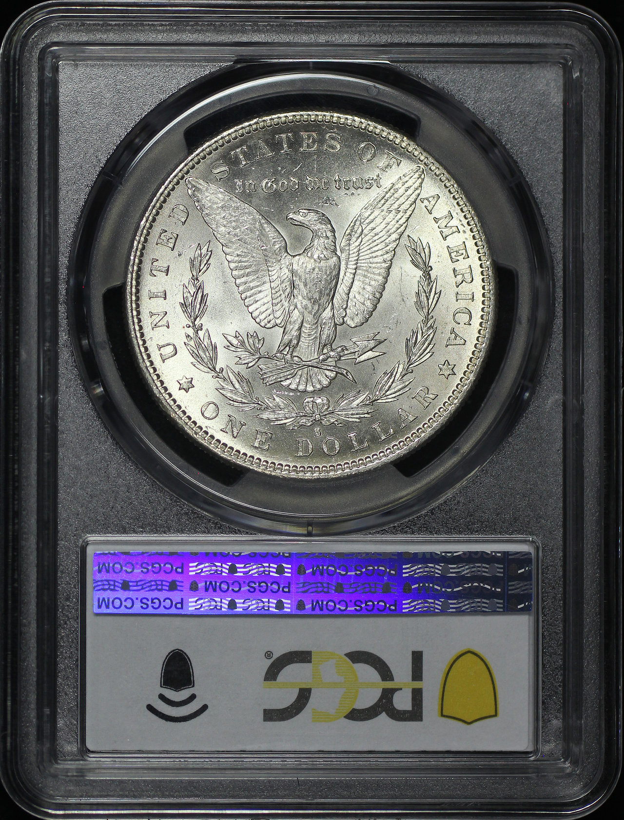 Reverse of this 1886-S Morgan Dollar PCGS MS-62