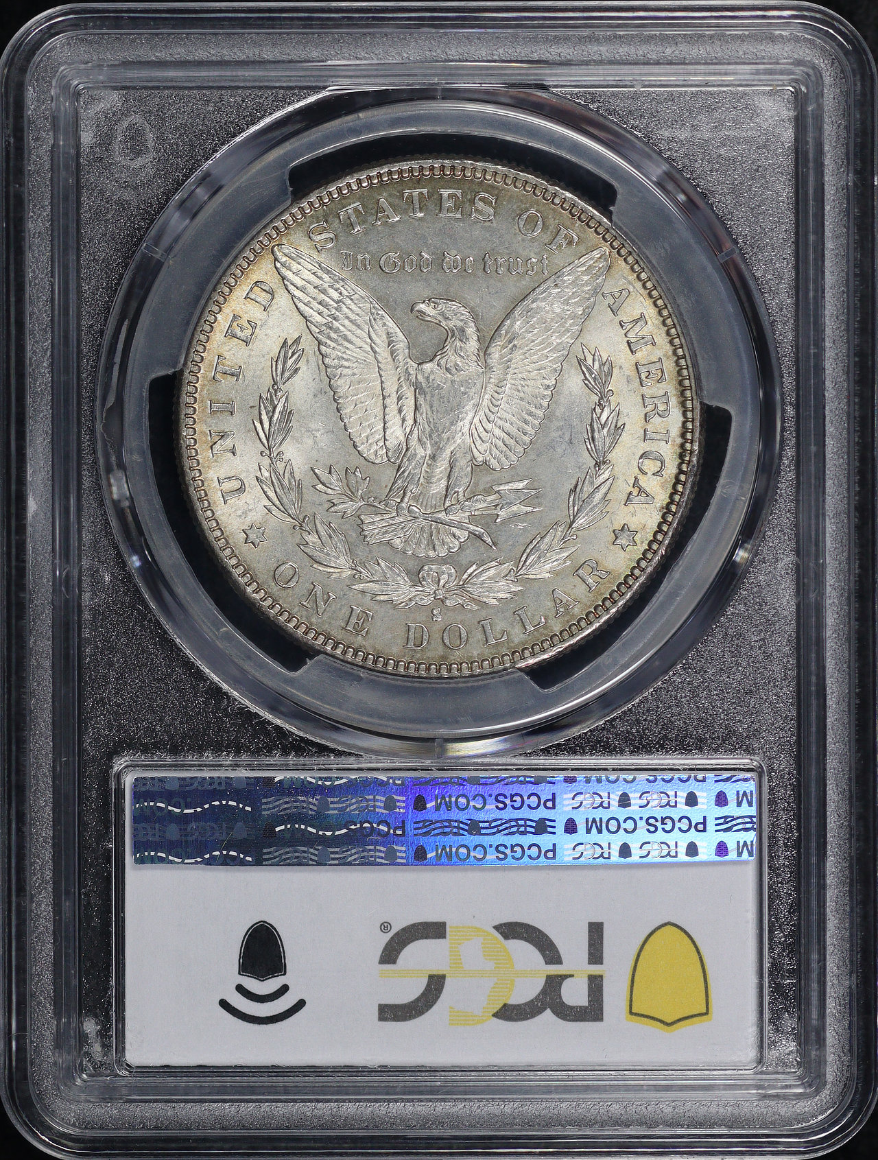 Reverse of this 1886-S Morgan Dollar PCGS MS-62