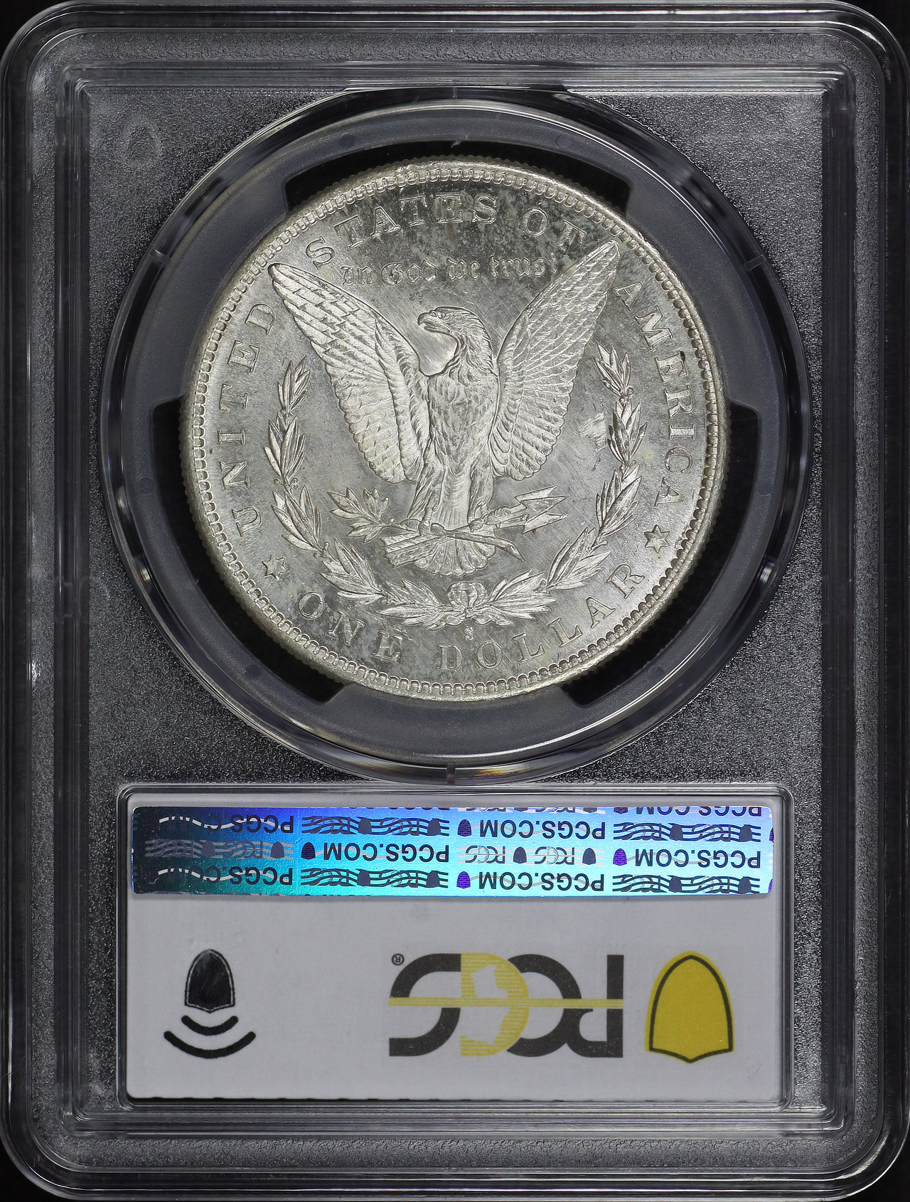 Reverse of this 1886-S Morgan Dollar PCGS MS-64