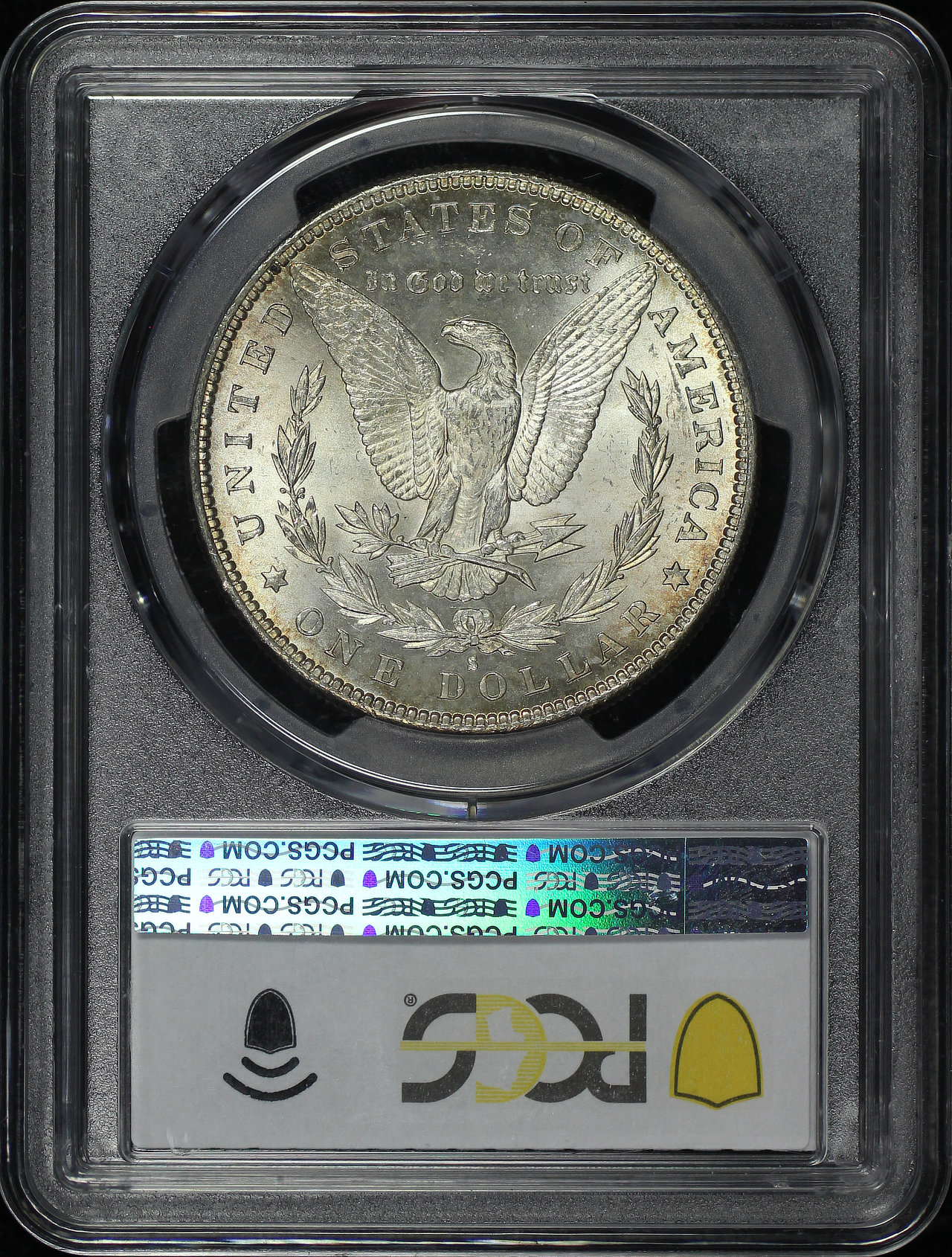 Reverse of this 1886-S Morgan Dollar PCGS MS-64