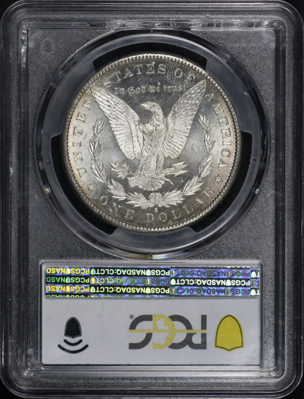 Reverse of this 1886-S Morgan Dollar PCGS MS-63