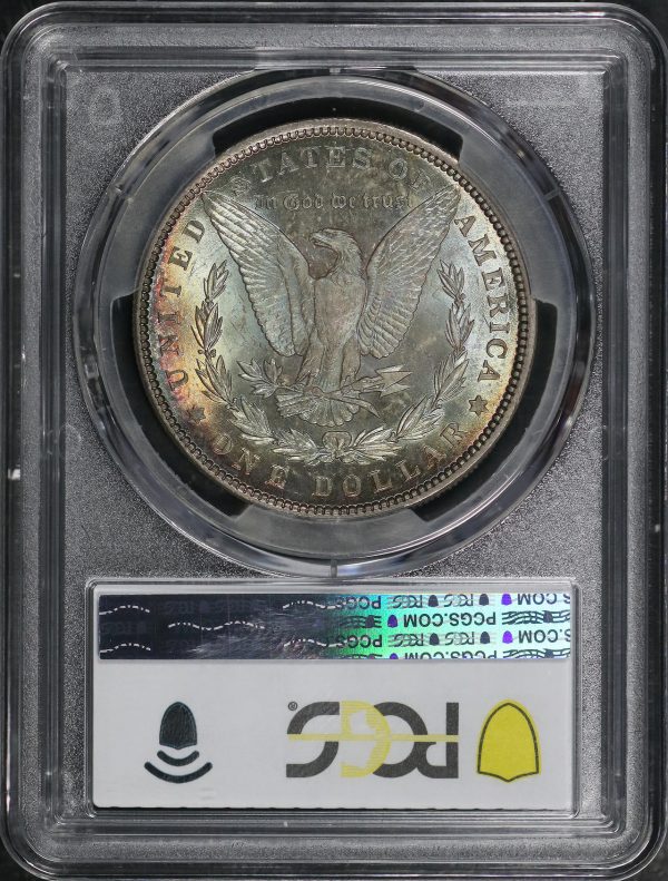 Reverse of this 1887 Morgan Dollar PCGS MS-65