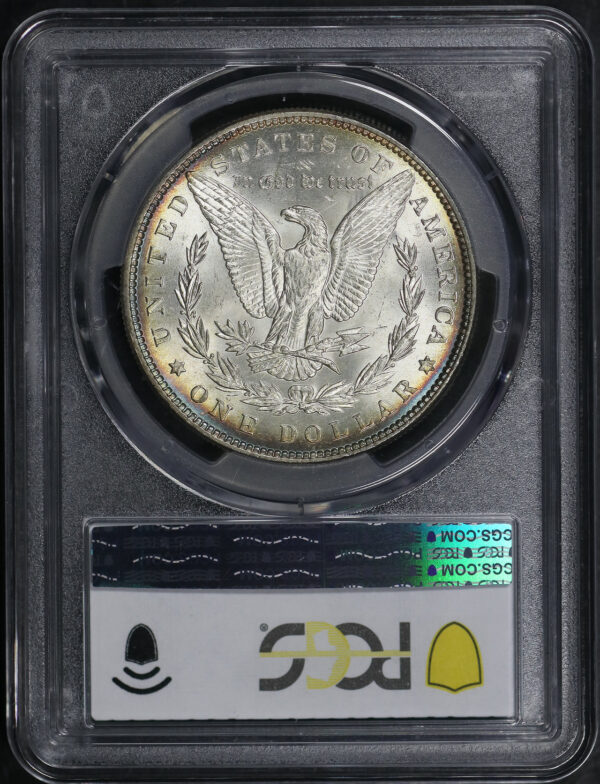 Reverse of this 1887 Morgan Dollar PCGS MS-64+