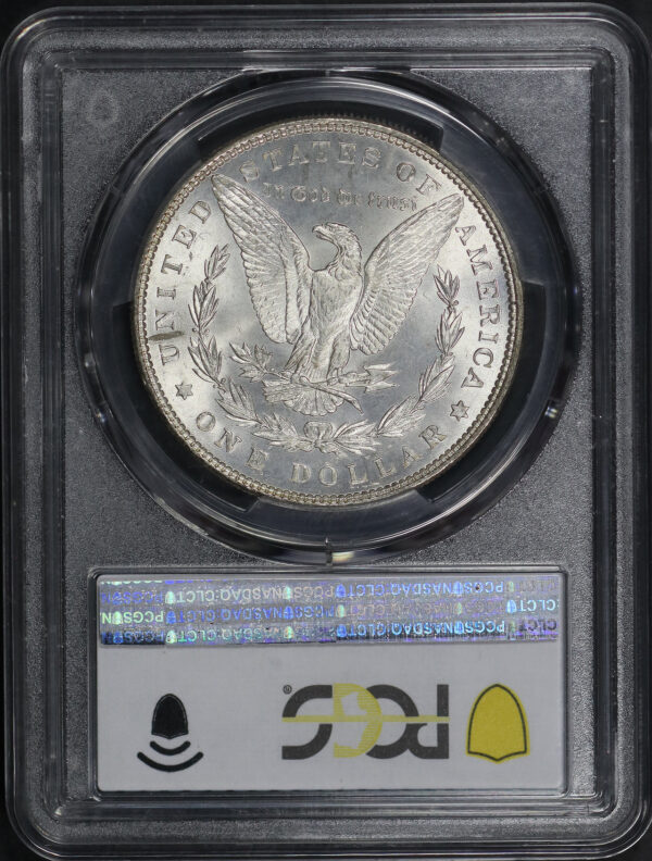 Reverse of this 1887 Morgan Dollar PCGS MS-65