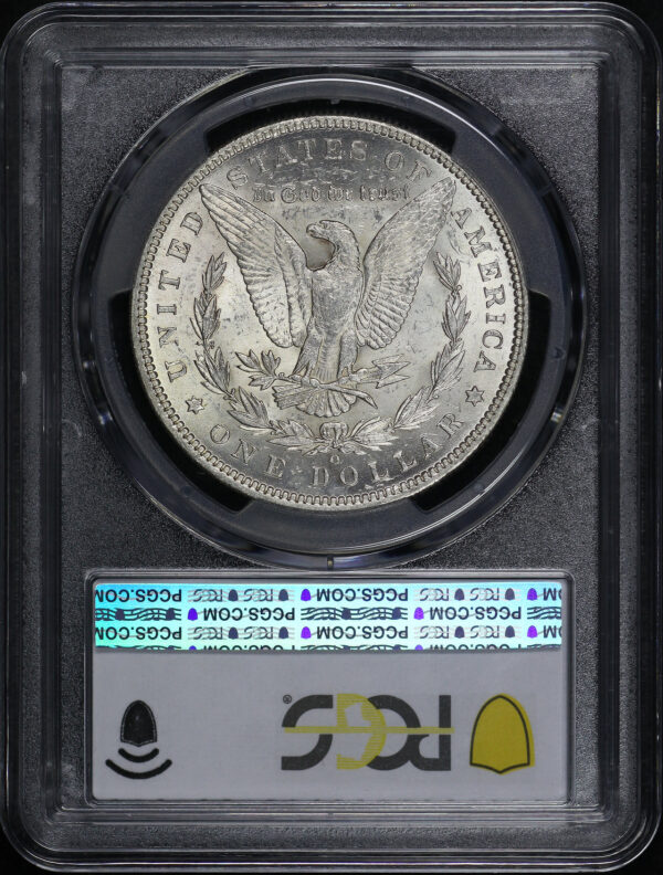 Reverse of this 1887-O Morgan Dollar PCGS MS-63