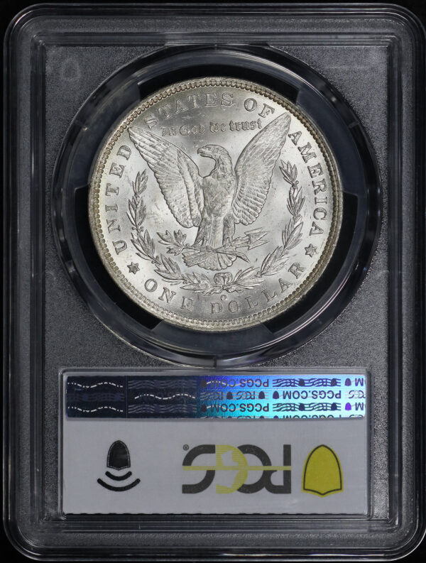 Reverse of this 1887/6-O Morgan Dollar PCGS MS-63