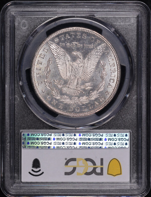 Reverse of this 1887-S Morgan Dollar PCGS MS-63