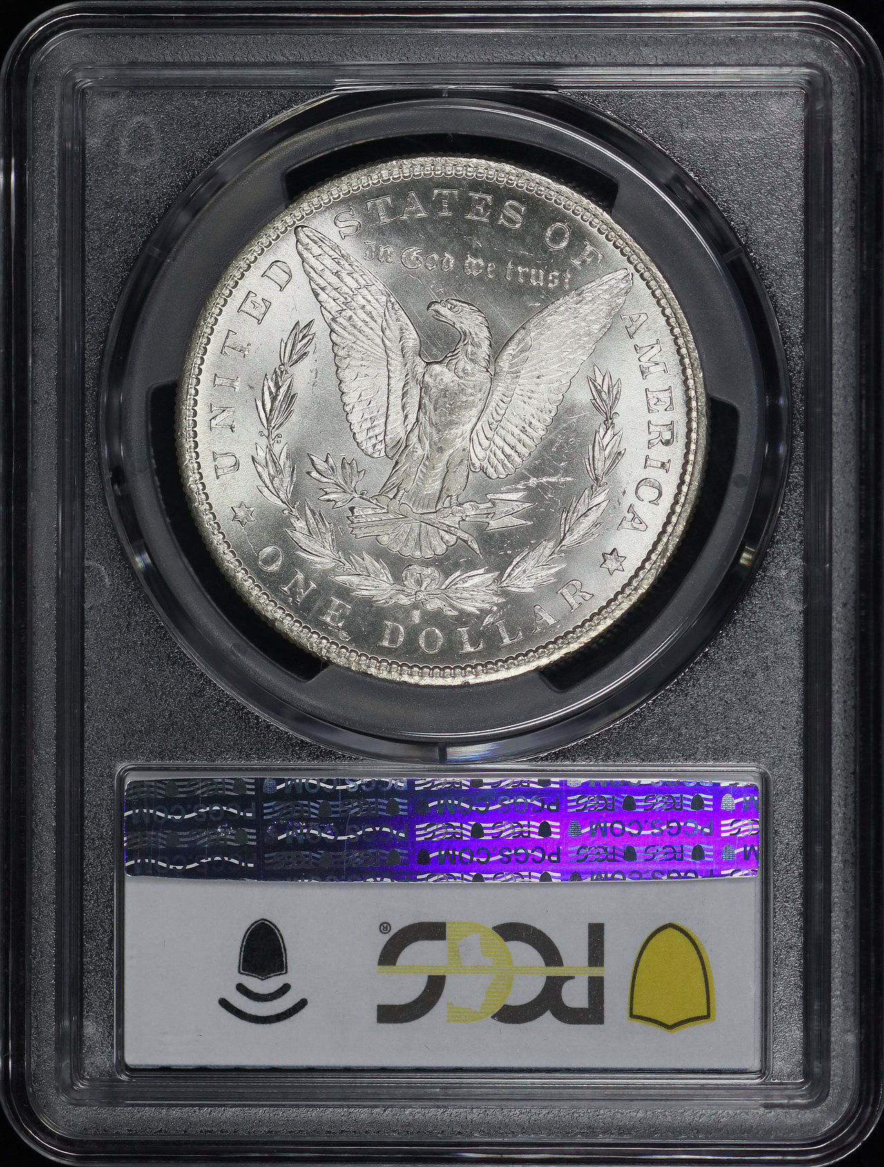 Reverse of this 1887-S Morgan Dollar PCGS MS-66