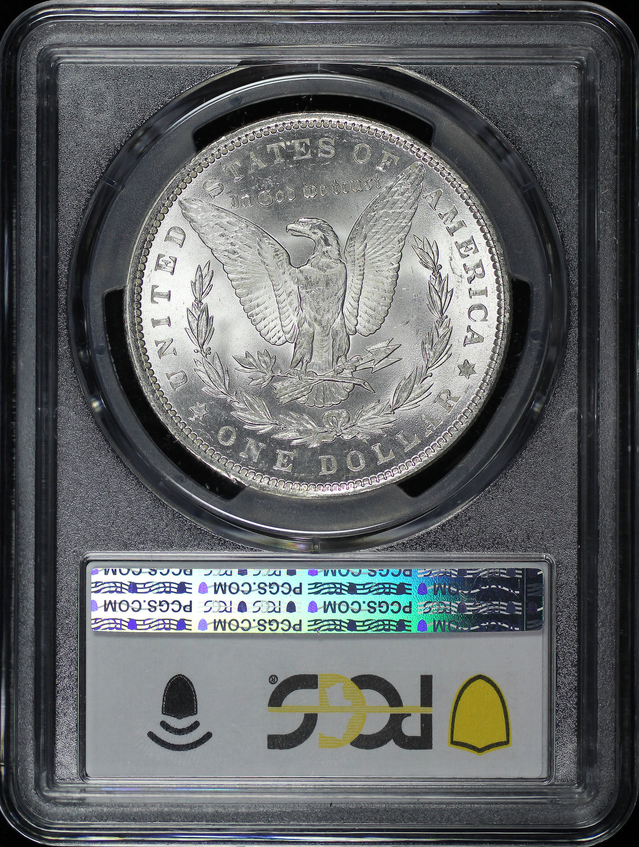 Reverse of this 1888 Morgan Dollar PCGS MS-63