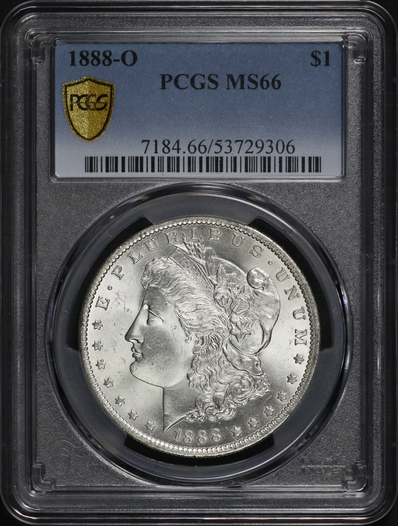 Obverse of this 1888-O Morgan Dollar PCGS MS-66