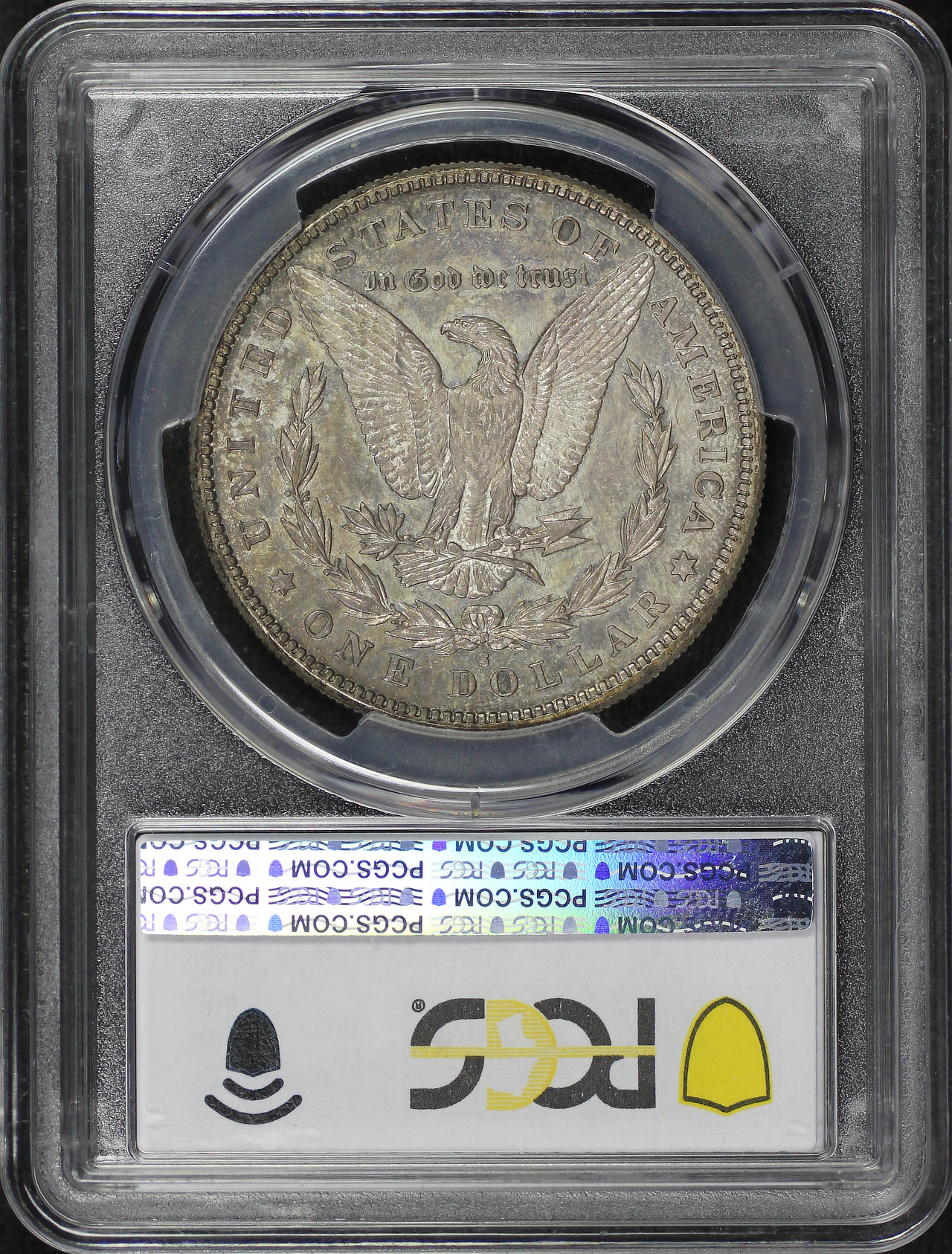 Reverse of this 1888-S Morgan Dollar PCGS AU-53