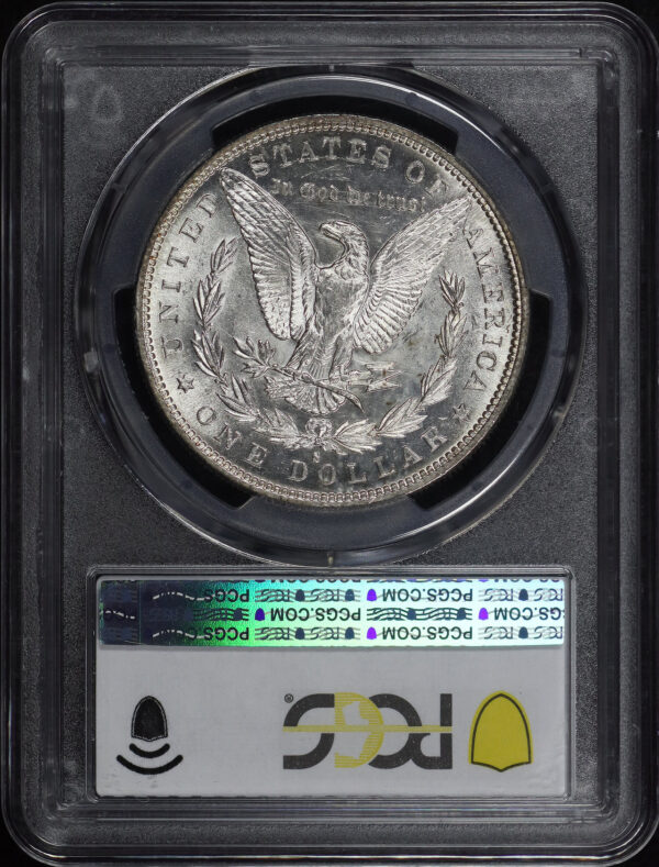 Reverse of this 1888-S Morgan Dollar PCGS MS-63