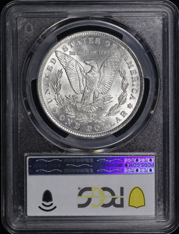 Reverse of this 1889 Morgan Dollar PCGS MS-62