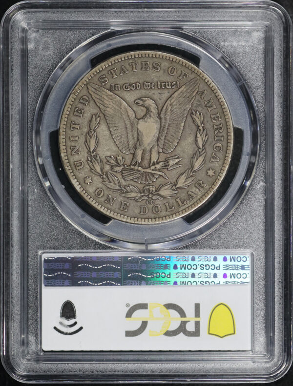 Reverse of this 1889-CC Morgan Dollar PCGS VF-30
