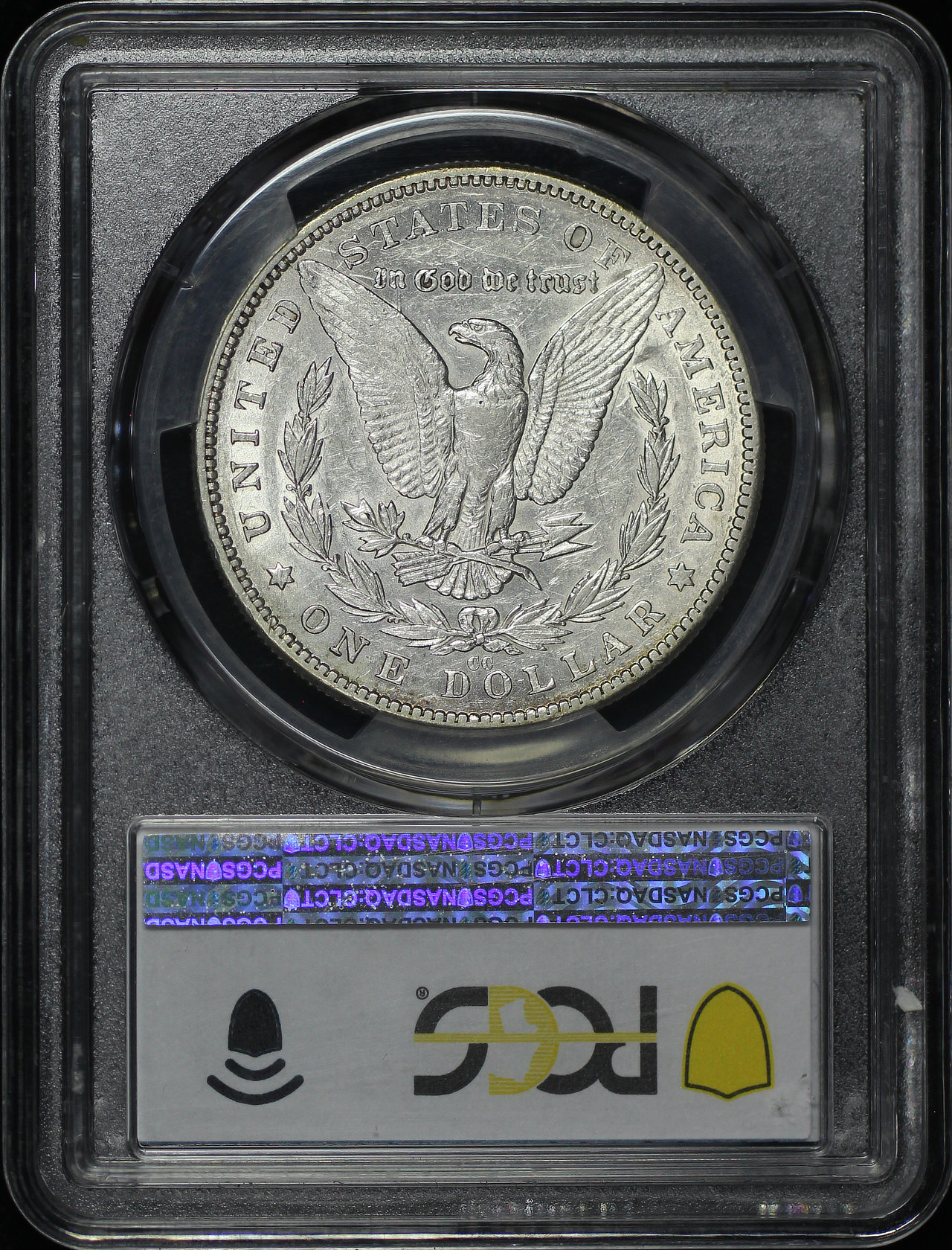 Reverse of this 1889-CC Morgan Dollar PCGS XF-45