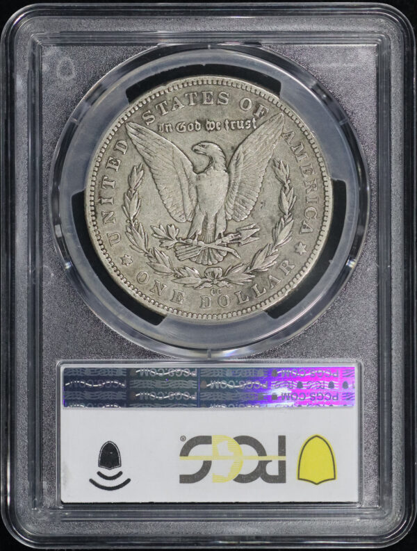Reverse of this 1889-CC Morgan Dollar PCGS VF-30