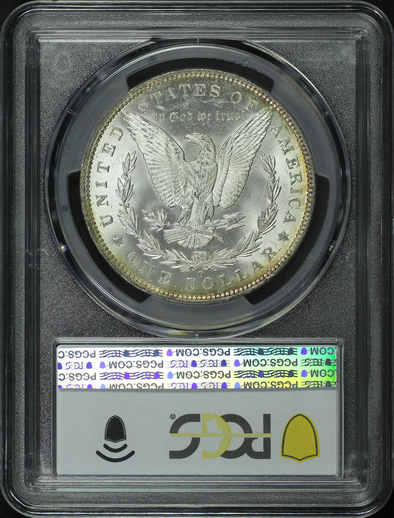 Reverse of this 1889-O Morgan Dollar PCGS MS-60