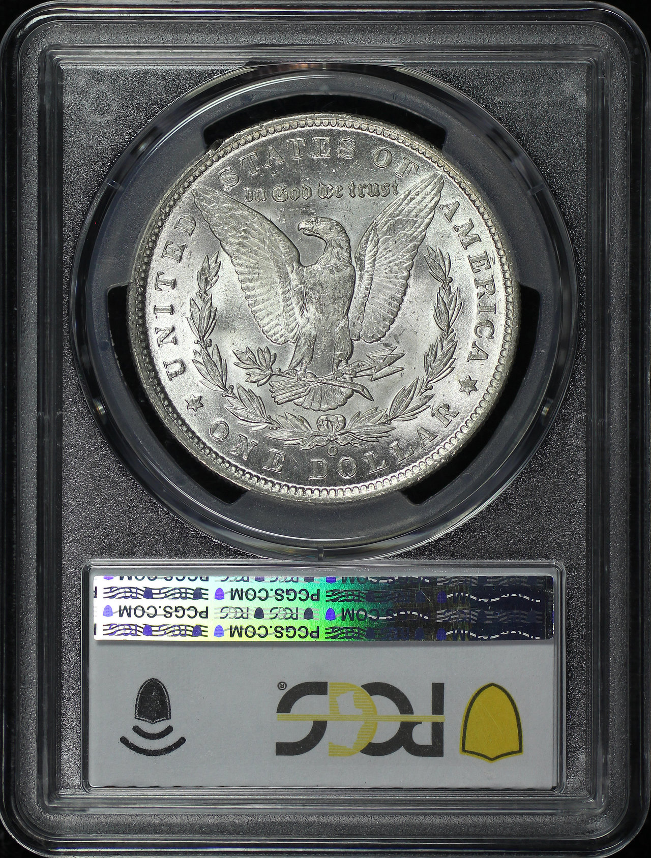 Reverse of this 1889-O Morgan Dollar PCGS MS-61