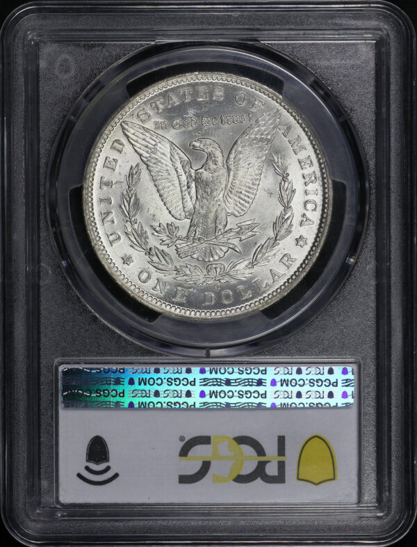 Reverse of this 1889-O Morgan Dollar PCGS MS-64