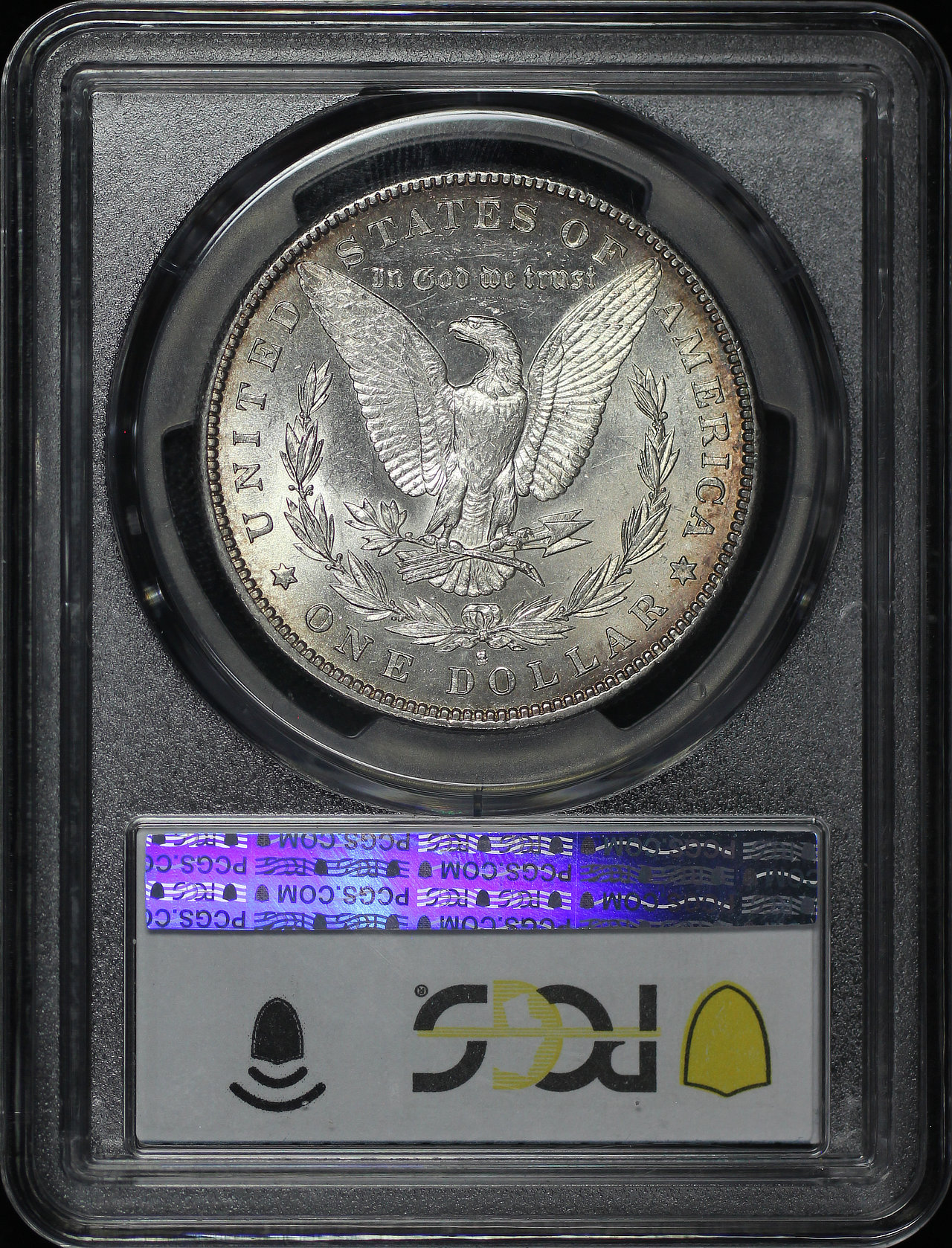 Reverse of this 1889-S Morgan Dollar PCGS MS-61