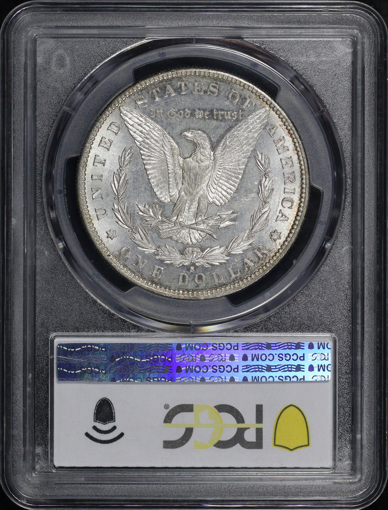 Reverse of this 1889-S Morgan Dollar PCGS MS-62