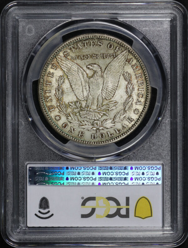 Reverse of this 1889-S Morgan Dollar PCGS MS-62