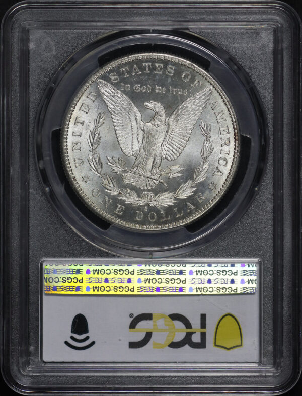 Reverse of this 1889-S Morgan Dollar PCGS MS-63