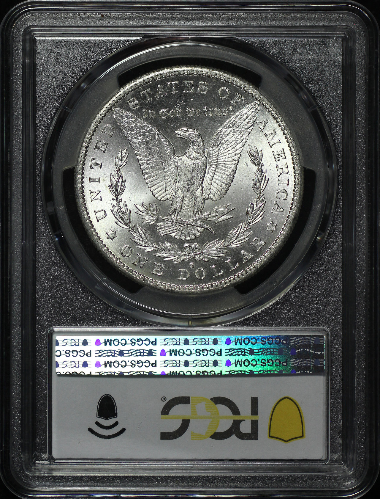 Reverse of this 1889-S Morgan Dollar PCGS MS-64