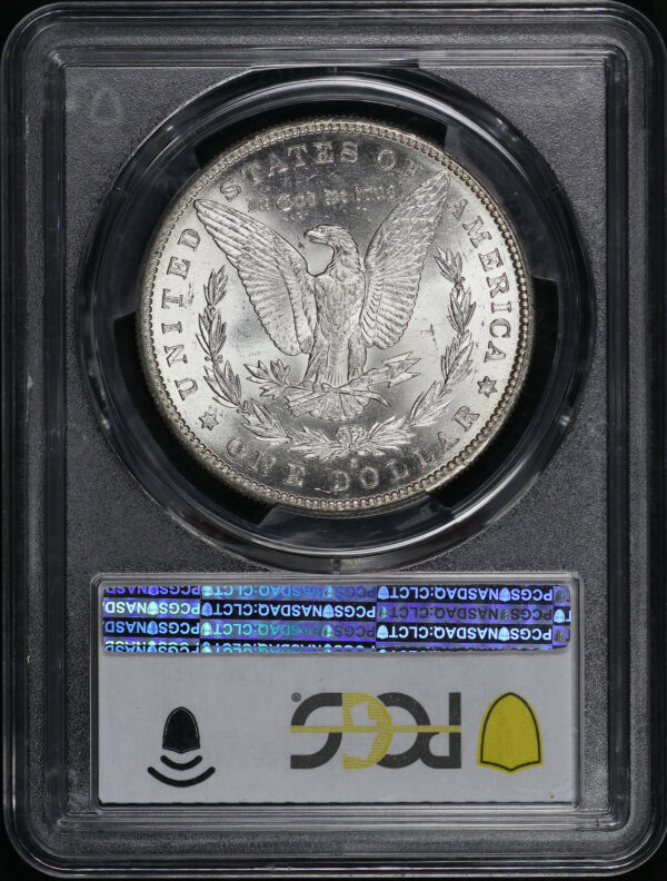 Reverse of this 1889-S Morgan Dollar PCGS MS-62