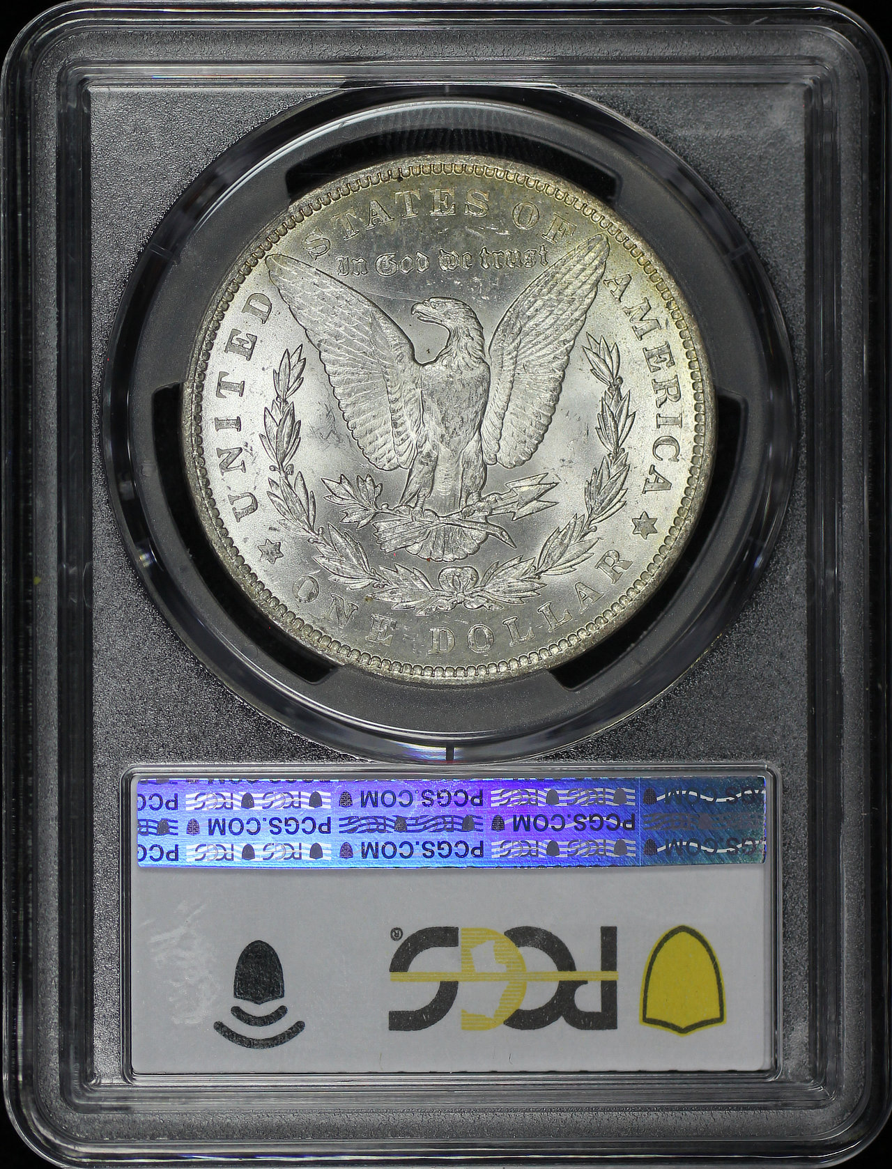 Reverse of this 1890 Morgan Dollar PCGS MS-64