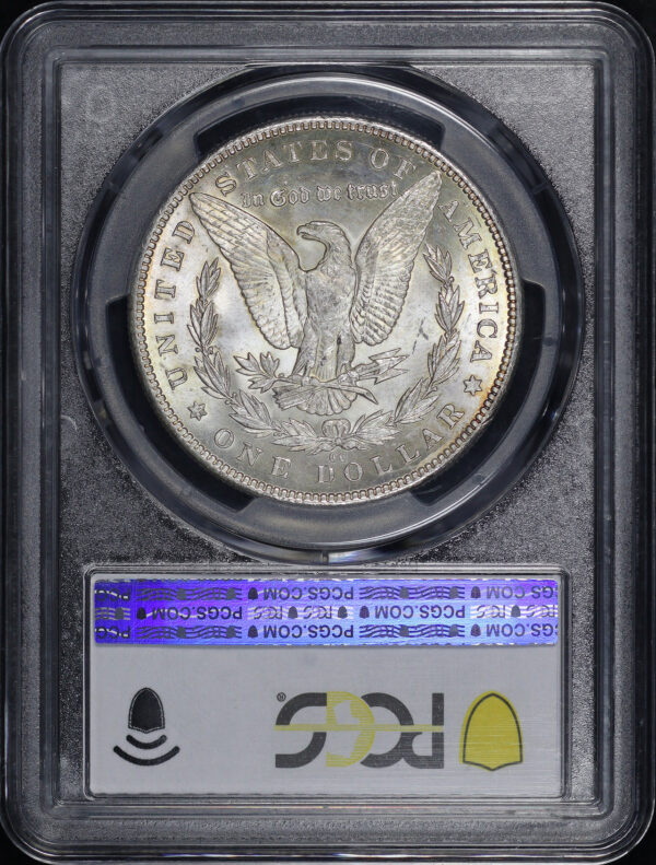 Reverse of this 1890-CC Morgan Dollar PCGS MS-60